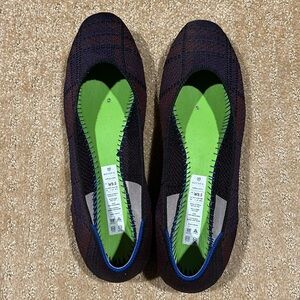 Rothy’s limited edition super cute Square plaid, size 9.5